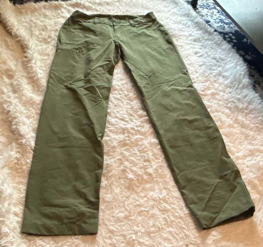 Eastern Mountain Sports Women's Compass Hiking‎ Pants Olive Green Size 6R